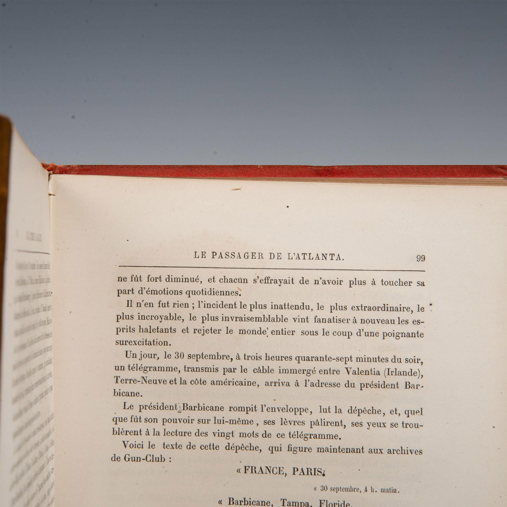 Jules Verne, De La Terre a La Lune, Aux Bouquets de Roses - Bild 4 aus 9