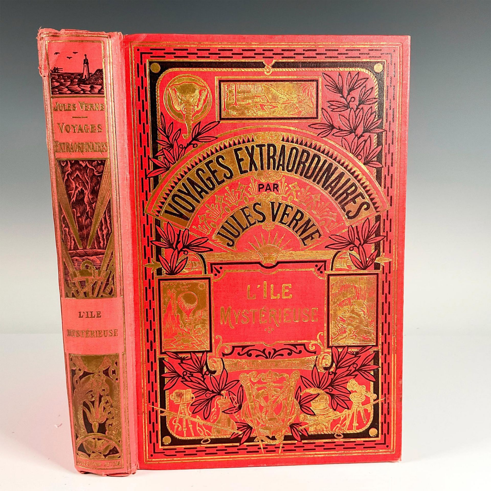 Jules Verne, L'ile Mysterieuse, Un Elephant, Hachette & Cie