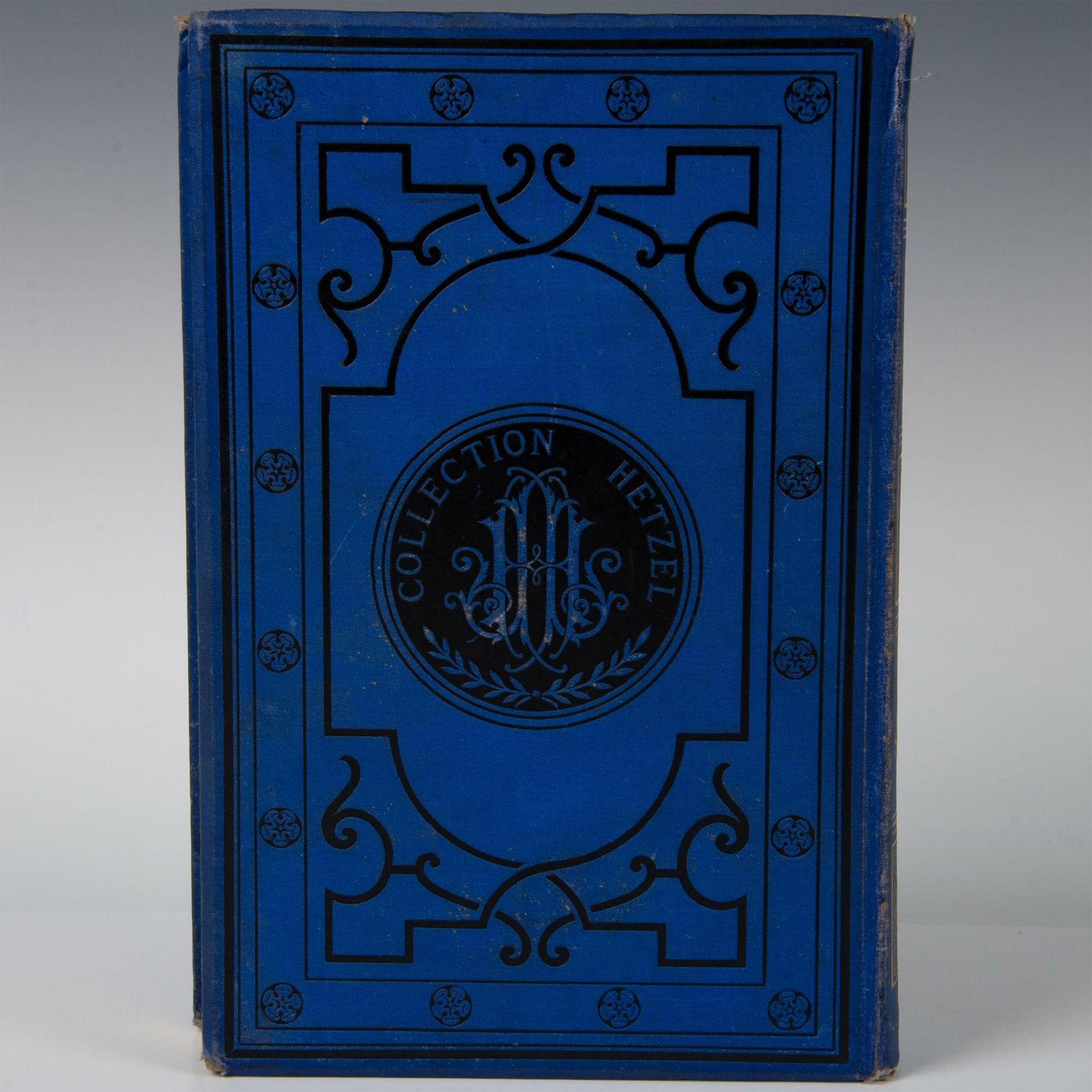 Jules Verne, Mathias Sandorf, A La Banniere, Royal Blue - Image 3 of 6