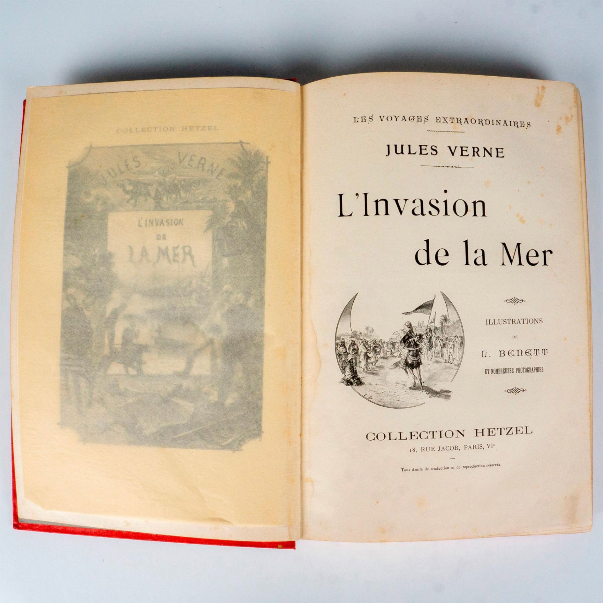 Jules Verne, L'Invasion de la Mer, Steamer Golden Macaron - Bild 4 aus 4