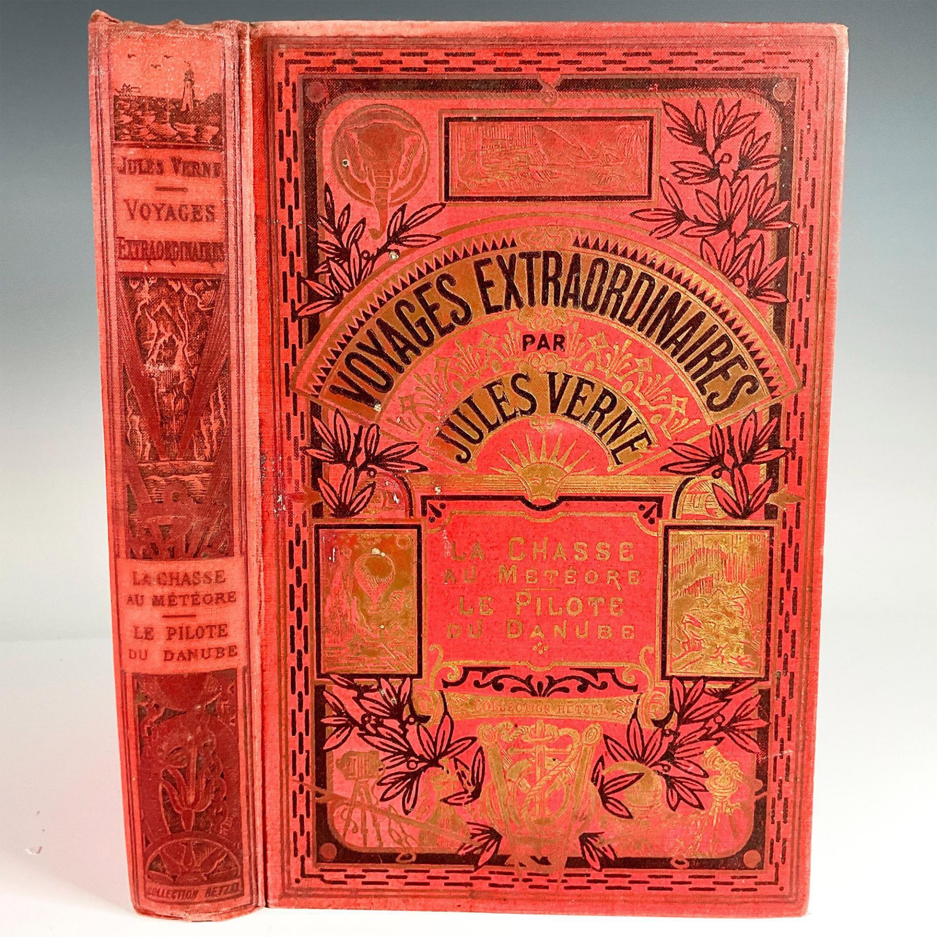 Jules Verne, Chasse au Meteore, Un Elephant, Hachette & Cie