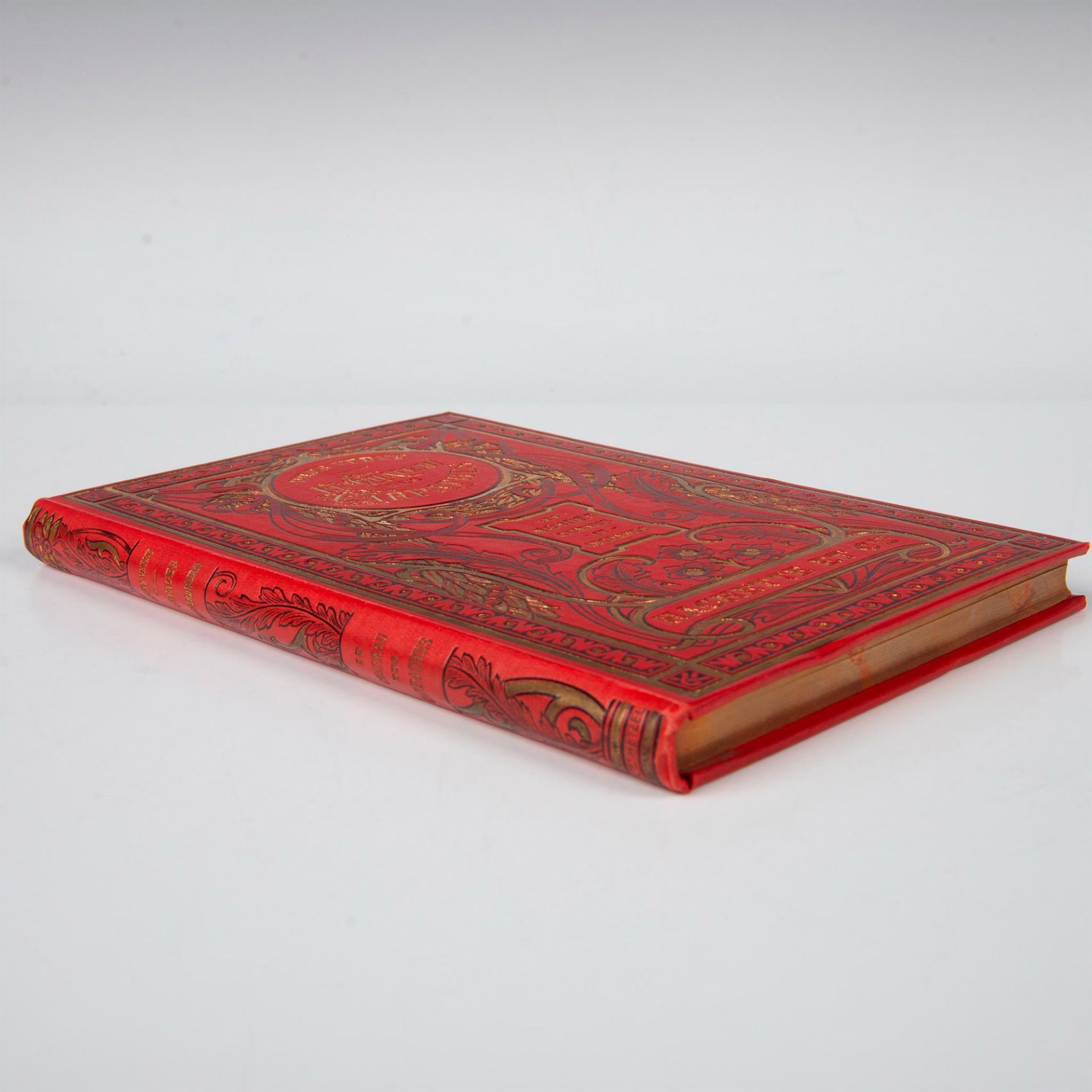 Jules Verne, Le Chateau des Carpathes, Hachette & Cie, Red - Image 5 of 5