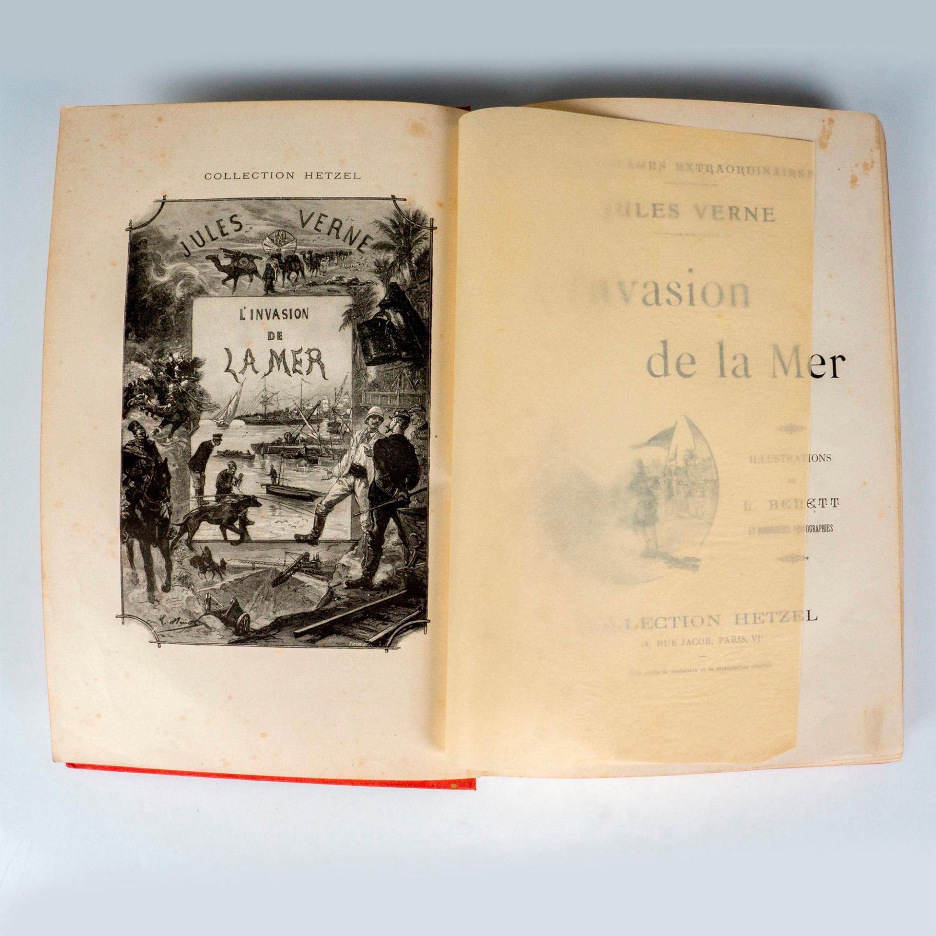 Jules Verne, L'Invasion de la Mer, Steamer Golden Macaron - Bild 2 aus 4