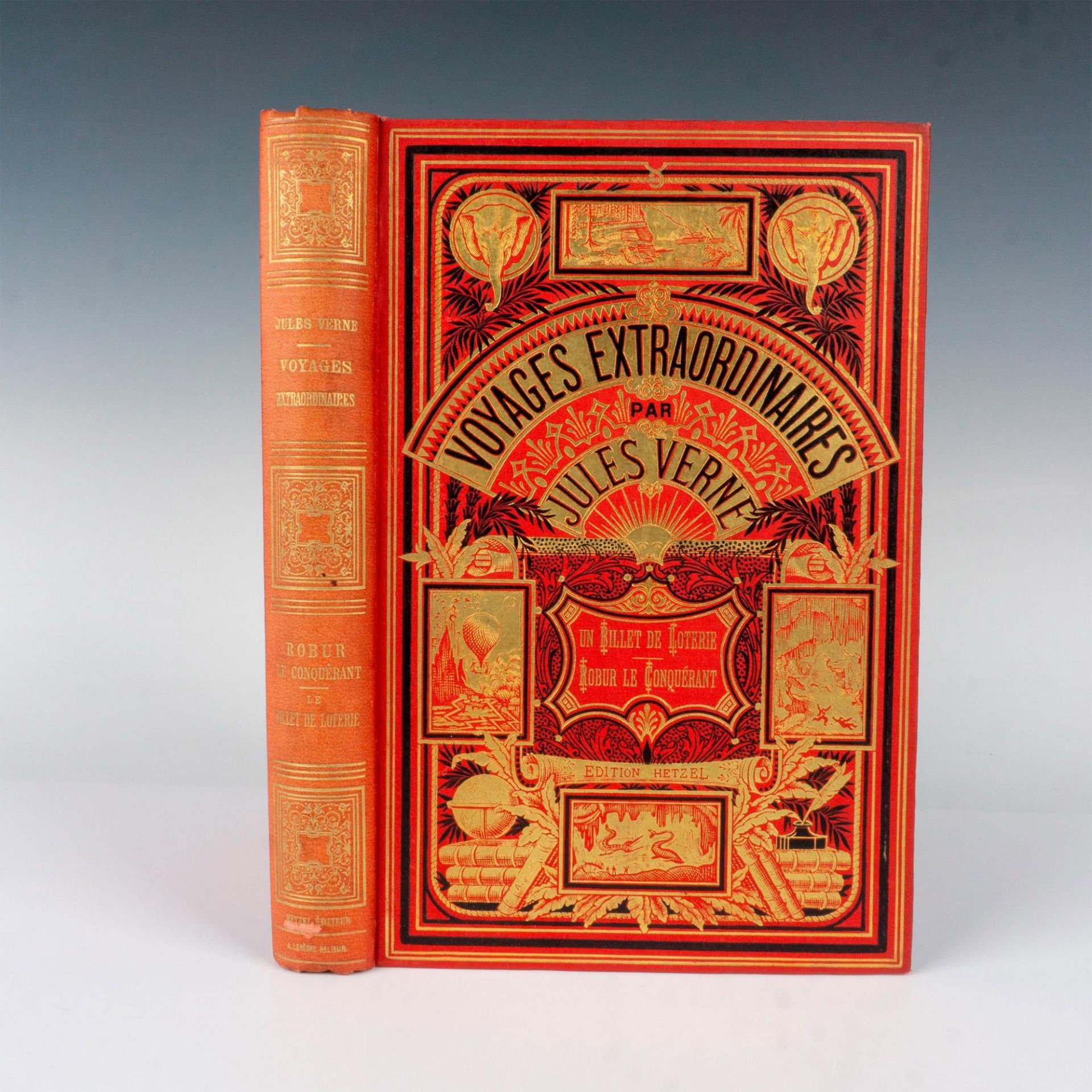 Jules Verne, Robur/Un Billet de loterie, Deux Elephants Red