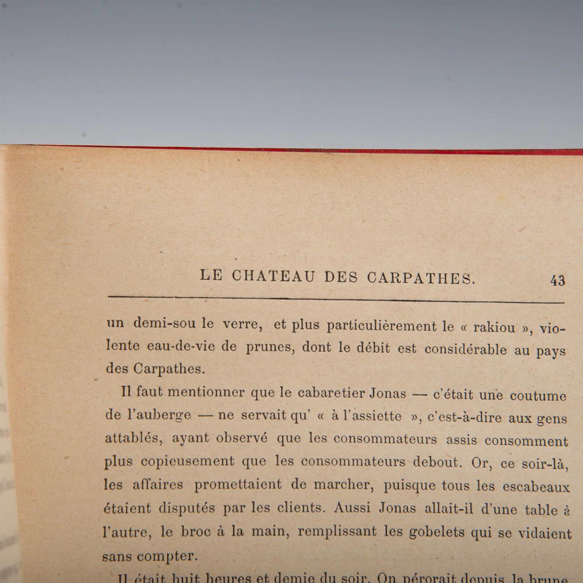 Jules Verne, Le Chateau des Carpathes Aux Feuilles d'Acanthe - Image 6 of 6