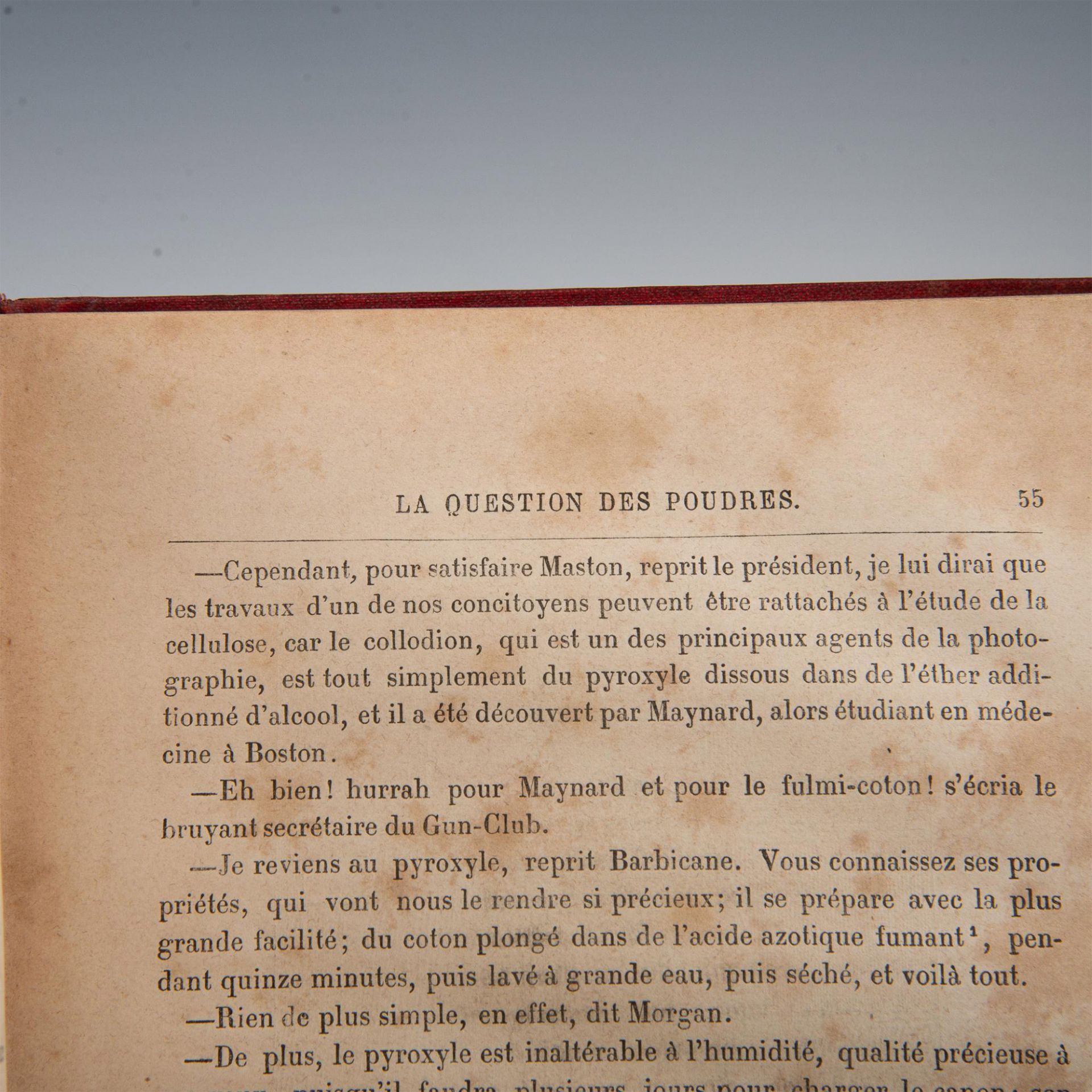 Jules Verne, De La Terre a La Lune, Aux Bouquets de Roses - Image 7 of 7