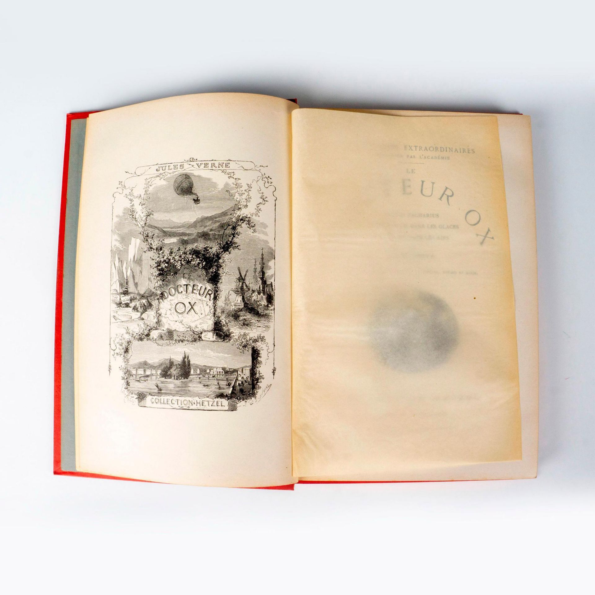 Jules Verne, Le Docteur Ox, Edition Au Steamer Red Macaron - Bild 4 aus 4
