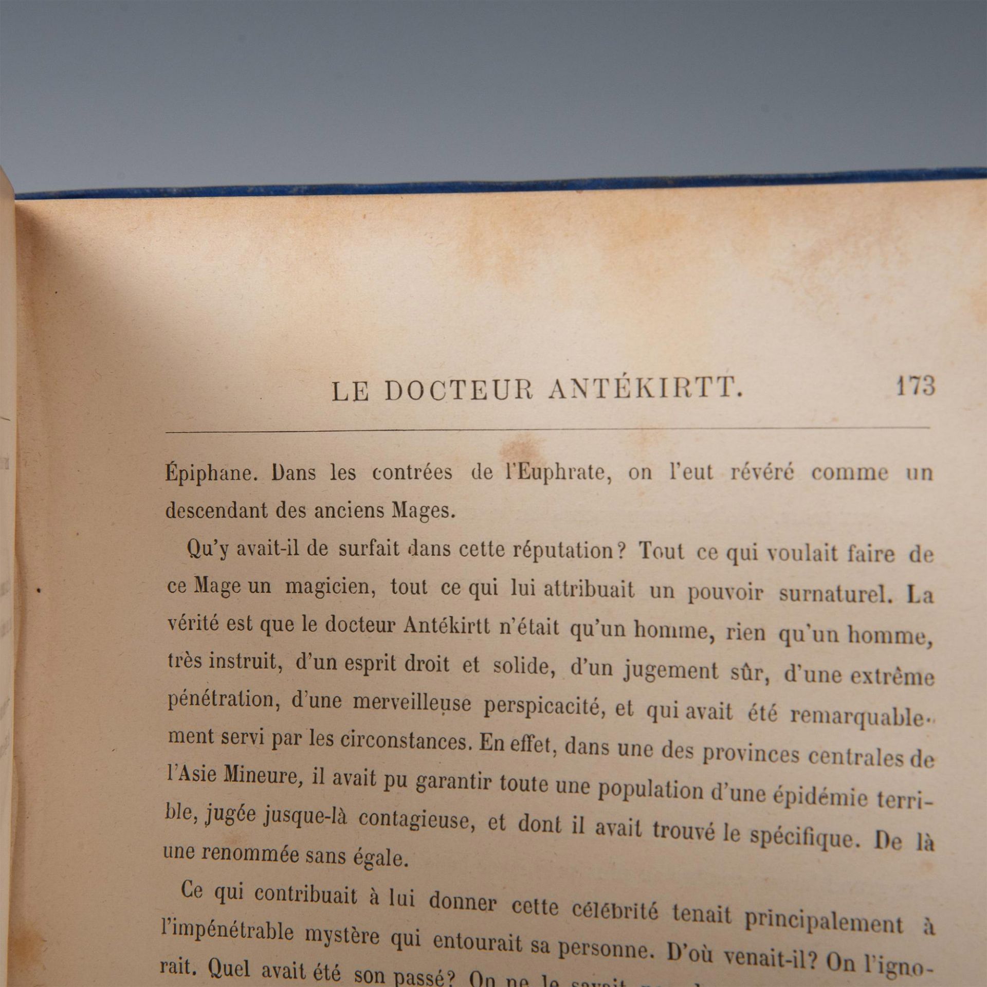 Jules Verne, Mathias Sandorf, A La Banniere, Royal Blue - Image 5 of 6