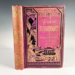 Jules Verne, Les Indes Noires, A La Banniere, Purple & Lilac