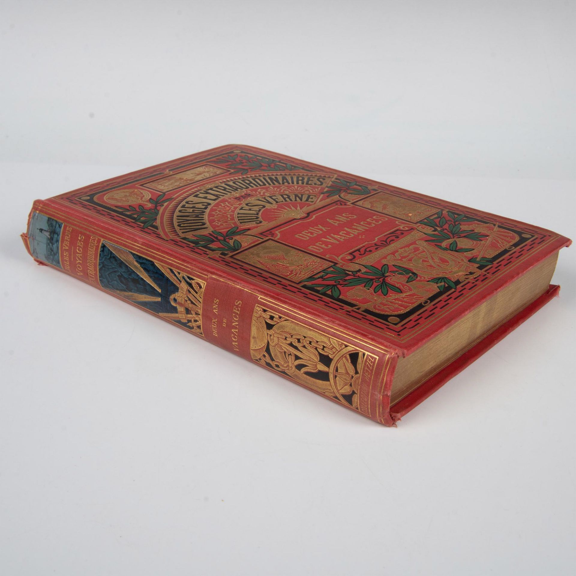 Jules Verne, Deux Ans de Vacances, Un Elephant, Hachette Cie - Image 4 of 4