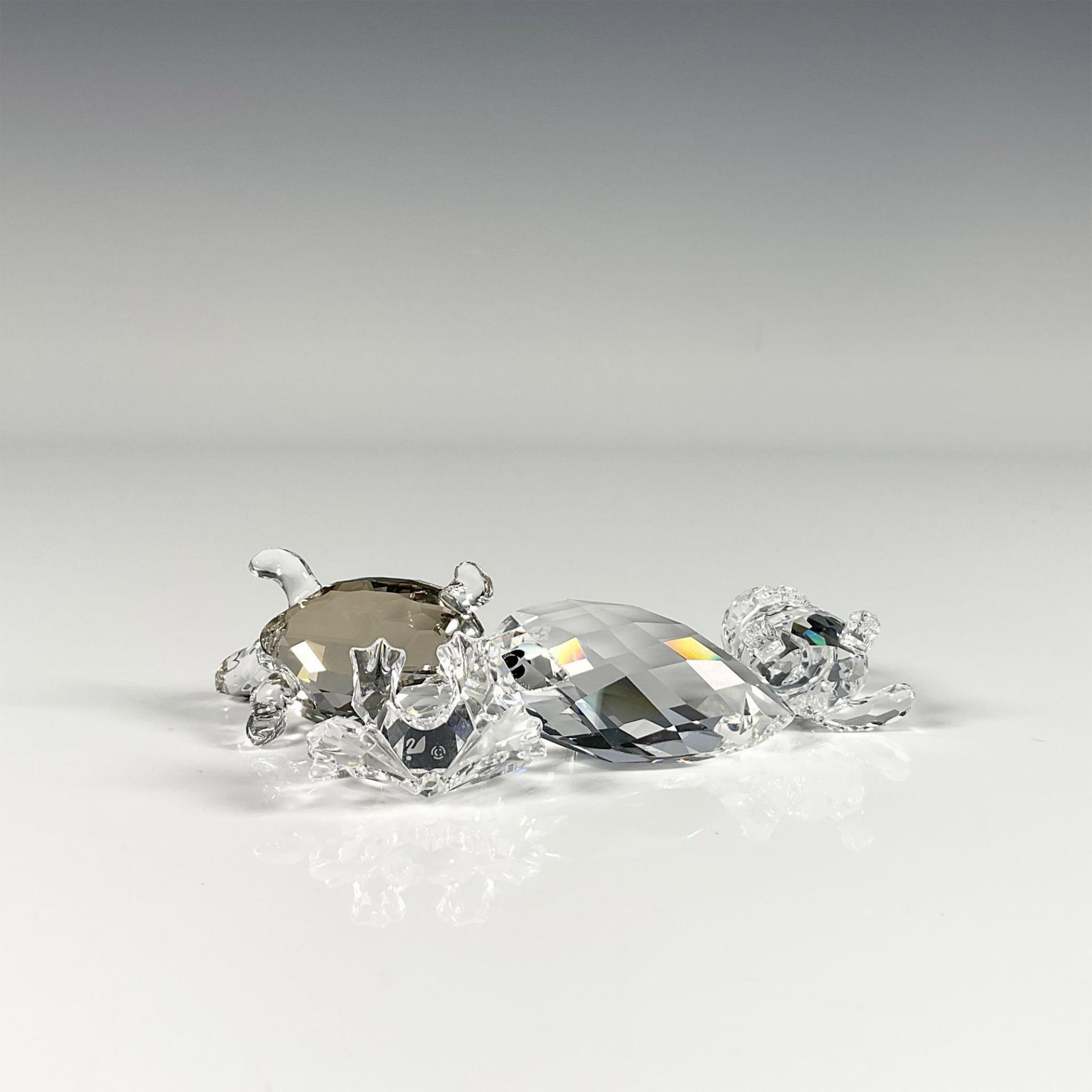 4pc Swarovski Crystal Figurines - Image 3 of 3