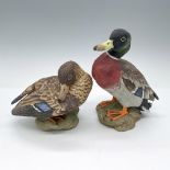 2pc Boehm Mallard Figurines Male and Female 40174M/F