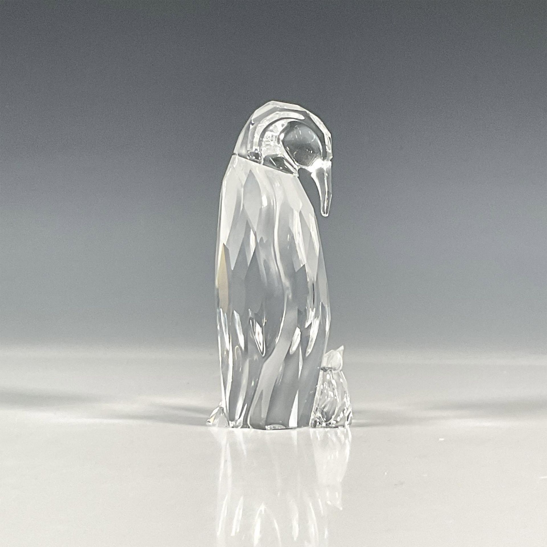 Swarovski Silver Crystal Figurine, Penguin Mother and Baby - Bild 4 aus 6