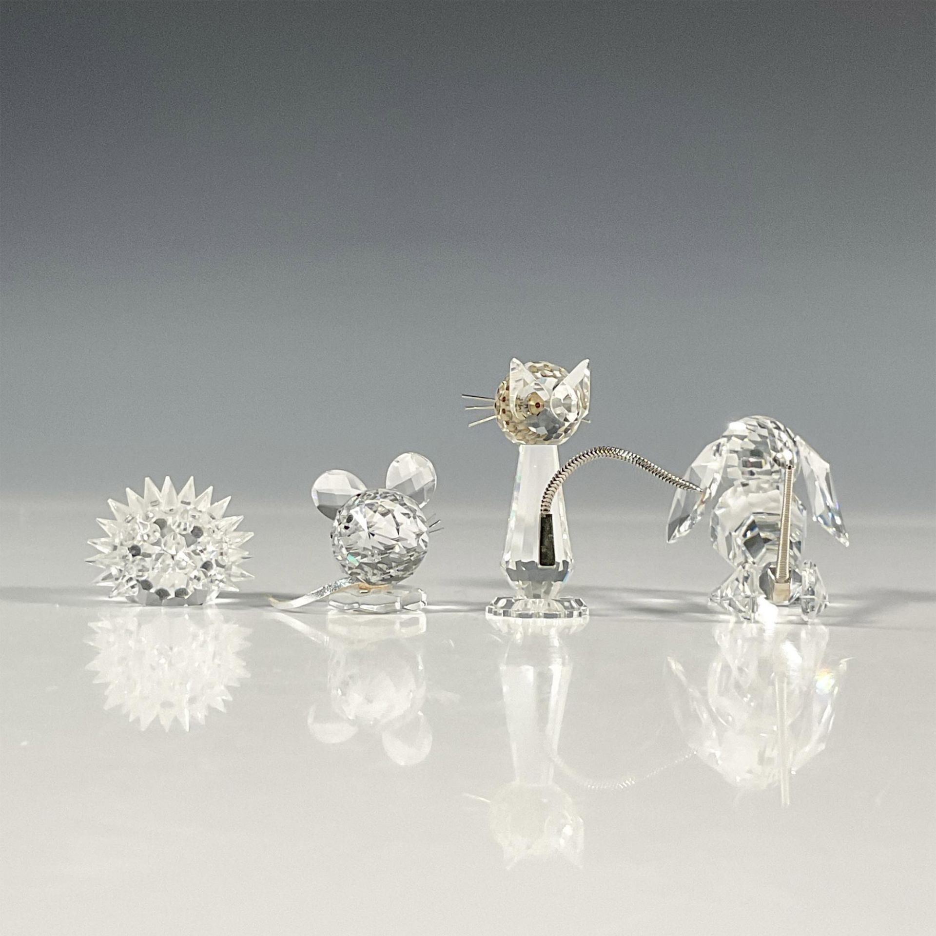 4pc Swarovski Crystal Figurines - Bild 4 aus 5