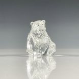 Swarovski Crystal Figurine, Grizzly Bear
