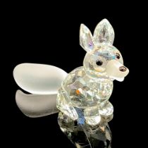 Swarovski Crystal Figurine, Sitting Fox