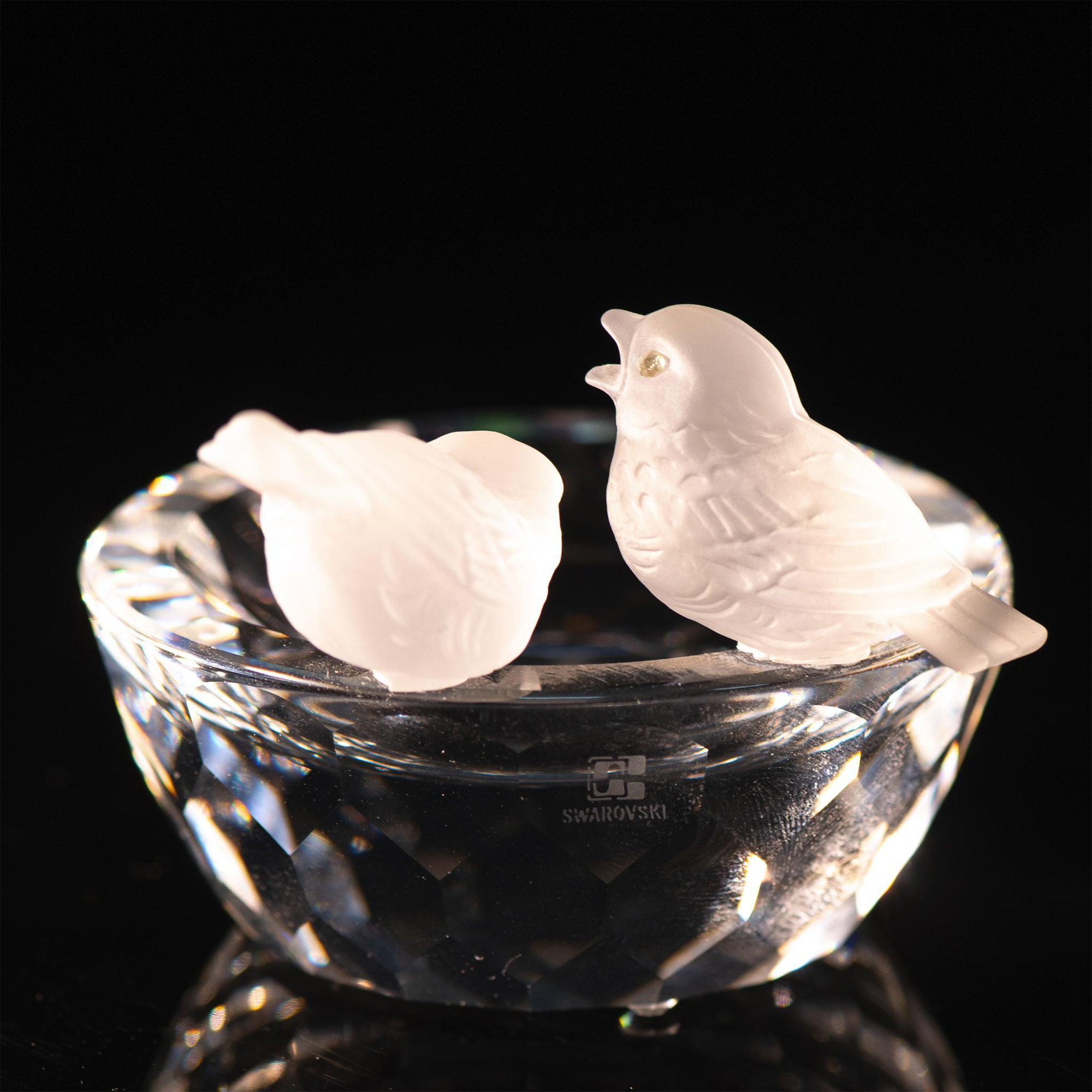 Swarovski Crystal Figurine, Bird Bath - Image 5 of 9