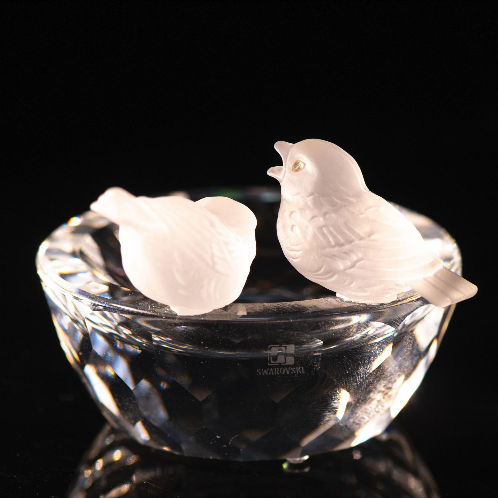 Swarovski Crystal Figurine, Bird Bath - Image 5 of 9