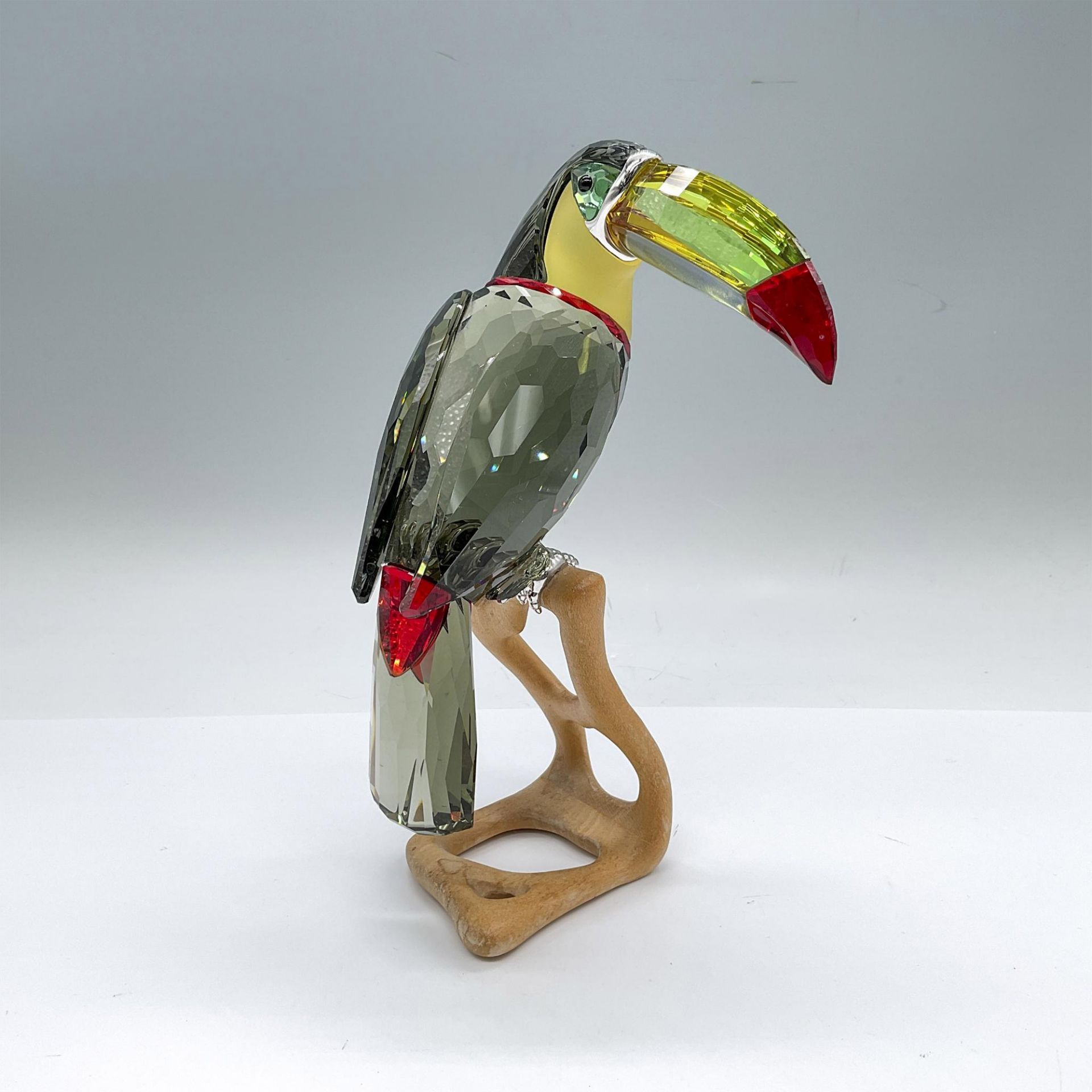 Swarovski Crystal Figurine, Toucan - Black Diamond