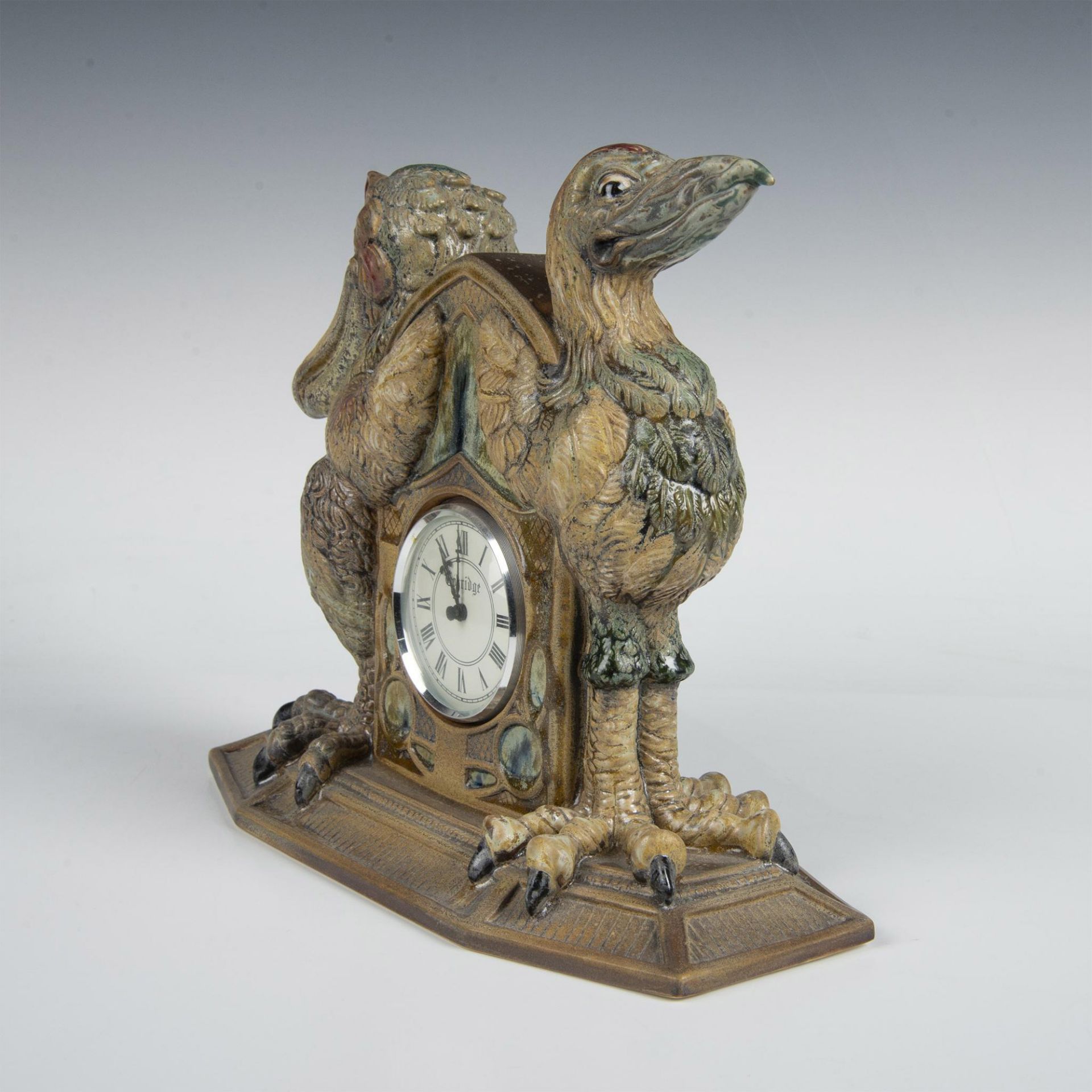 Andrew Hull for Cobridge Stoneware Clock, Caught in Time - Image 5 of 7