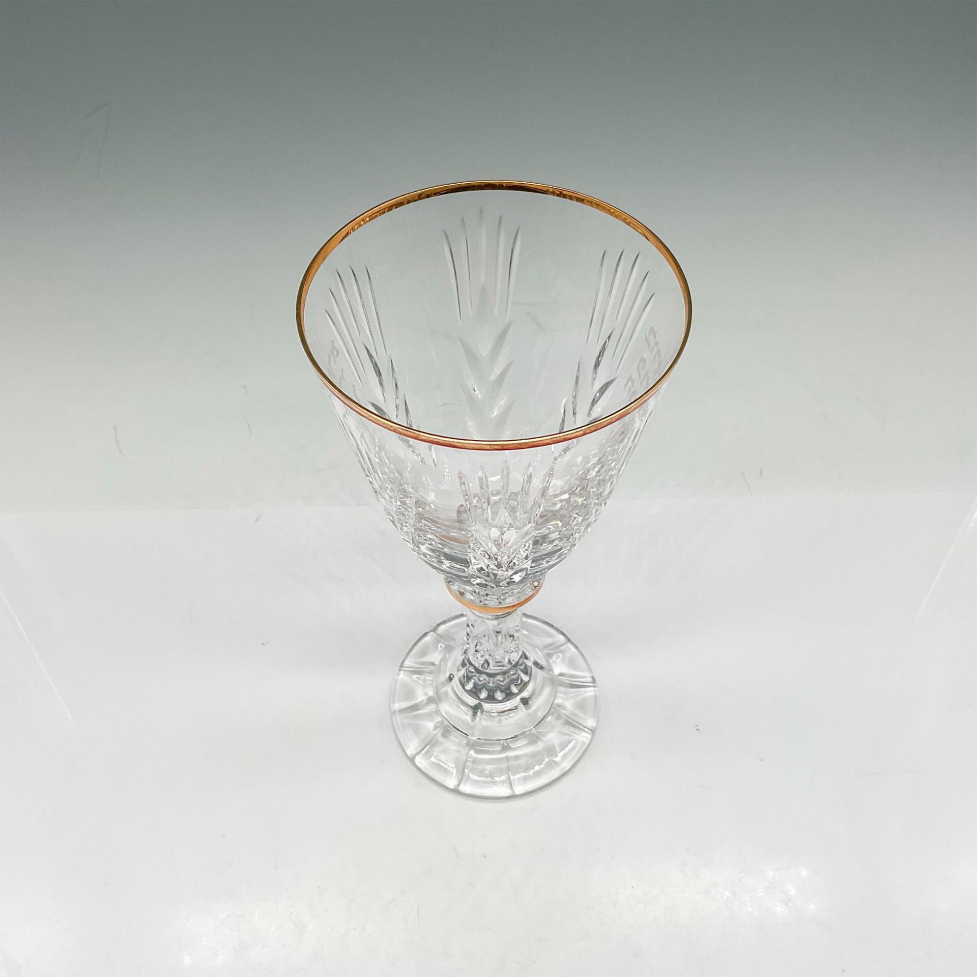 Rosenthal Classic Gold Rim Engraved Wine Glass with Blessing - Bild 3 aus 4