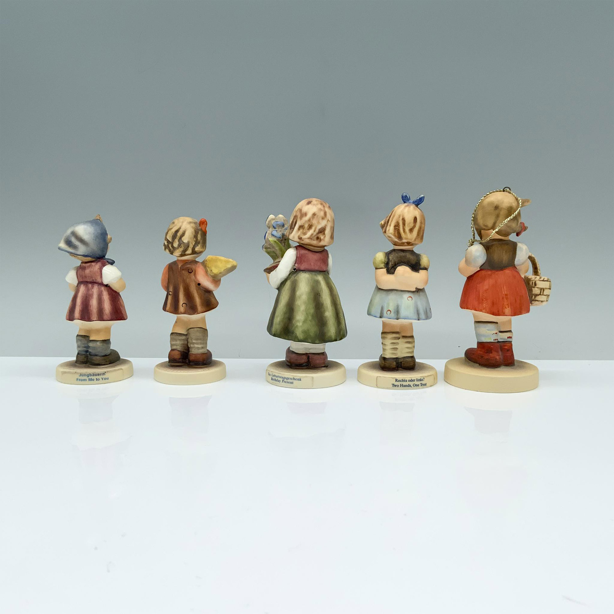 5pc Goebel Hummel and Schmid Figurines - Image 2 of 3