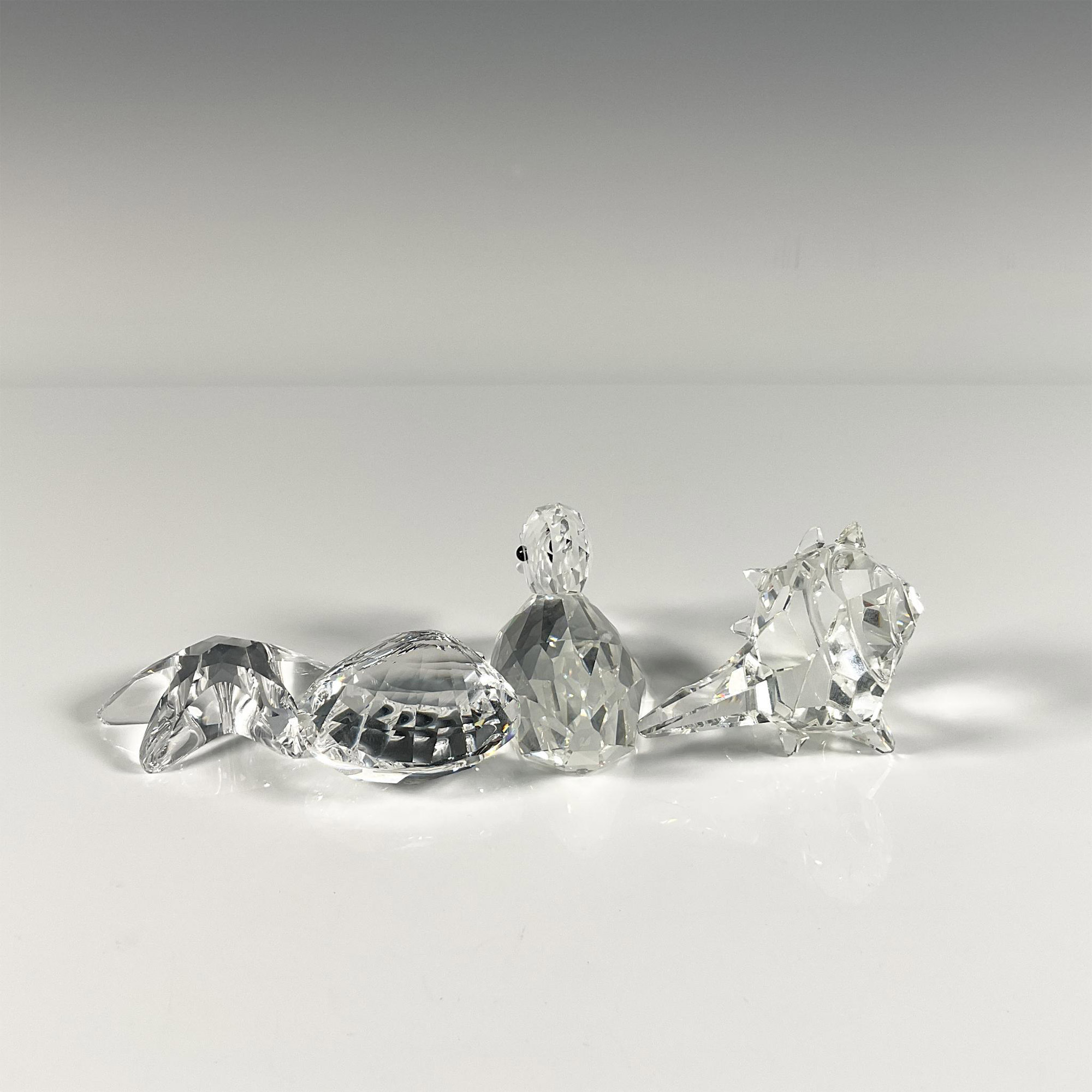 4pc Swarovski Crystal South Sea Figurines - Image 3 of 3