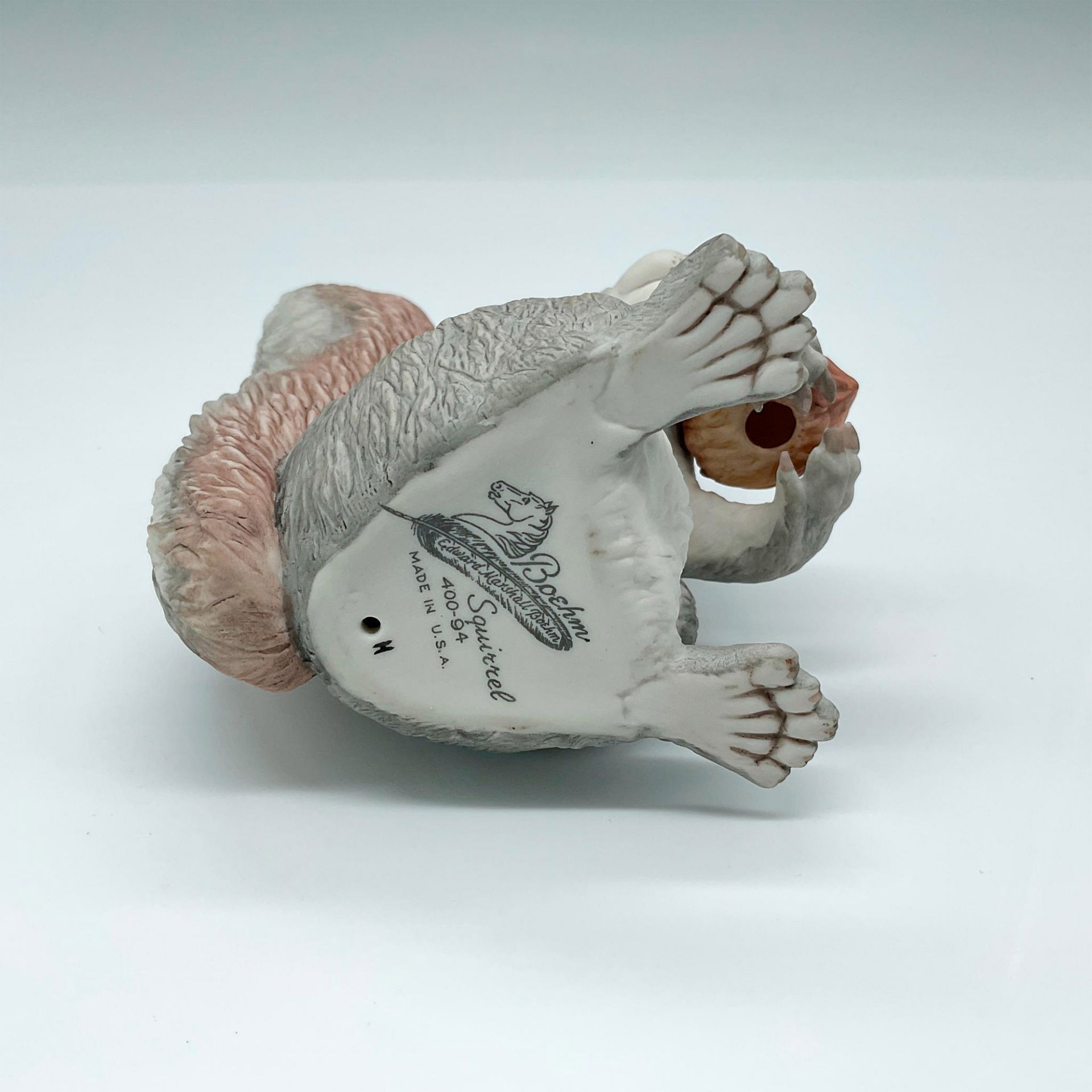 Boehm Porcelain Squirrel With Walnut Figurine - Image 3 of 3