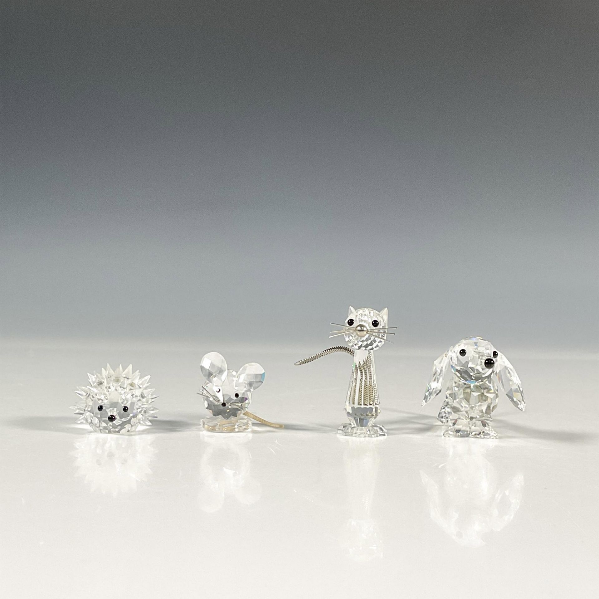 4pc Swarovski Crystal Figurines