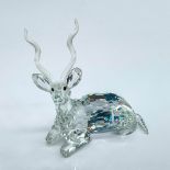 Swarovski Silver Crystal Figurine, Gazelle
