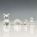 4pc Swarovski Crystal Figurines