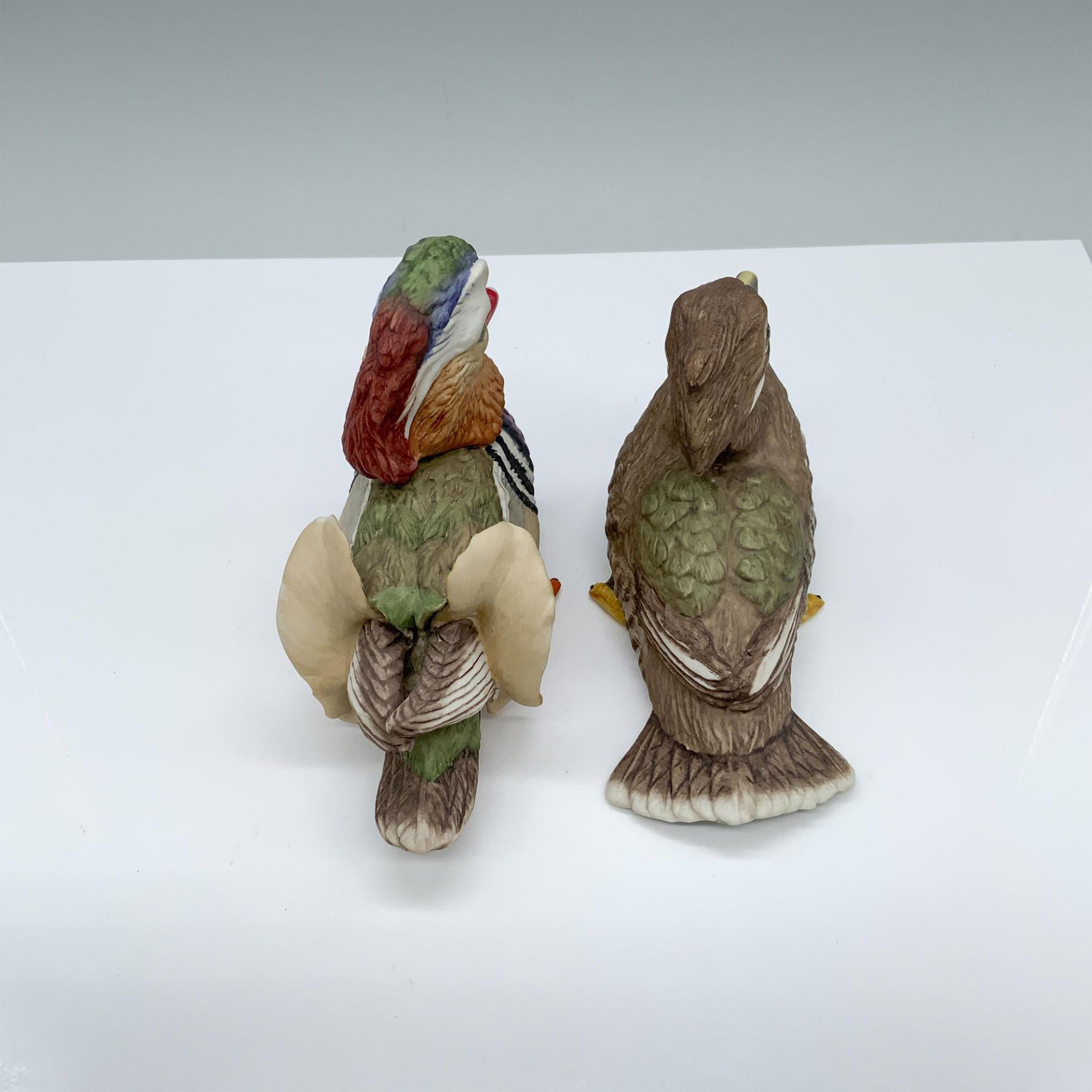 Pair of Boehm Porcelain Mandarin Duck Figurines 40106 - Bild 4 aus 5