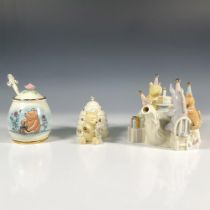 3pc Lenox Winnie the Pooh Porcelain Collectibles