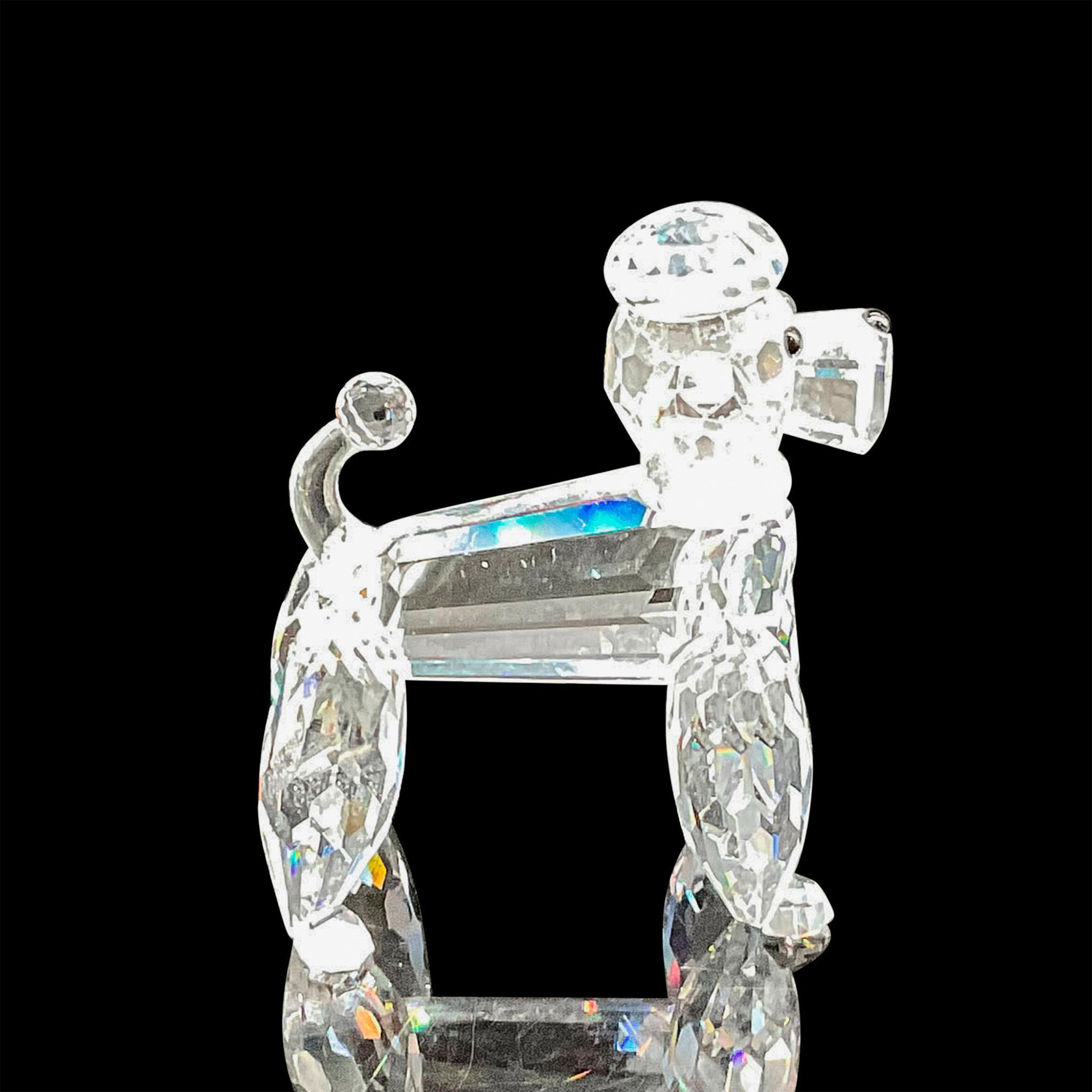 Swarovski Silver Crystal Figurine, Standing Poodle - Image 2 of 5