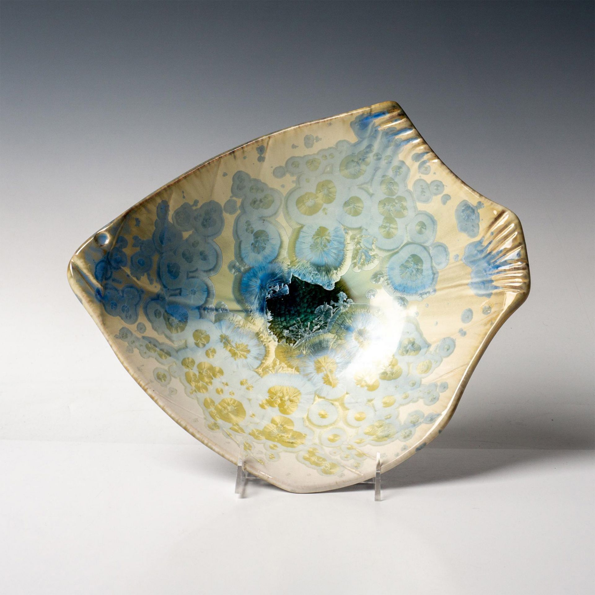 Follette Art Ceramics, Decorative Fish Bowl - Image 2 of 5