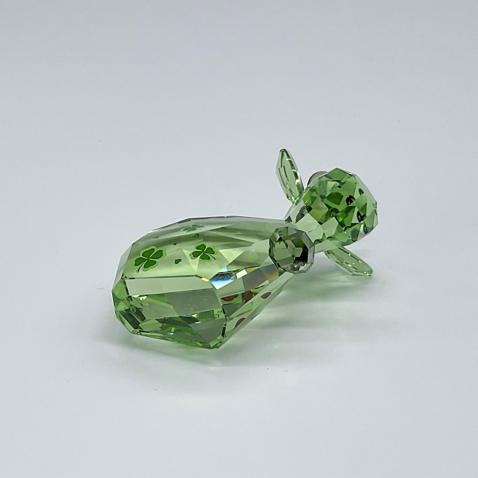 Swarovski Crystal Lovlots Figurine, Green Flower Mo - Image 3 of 3