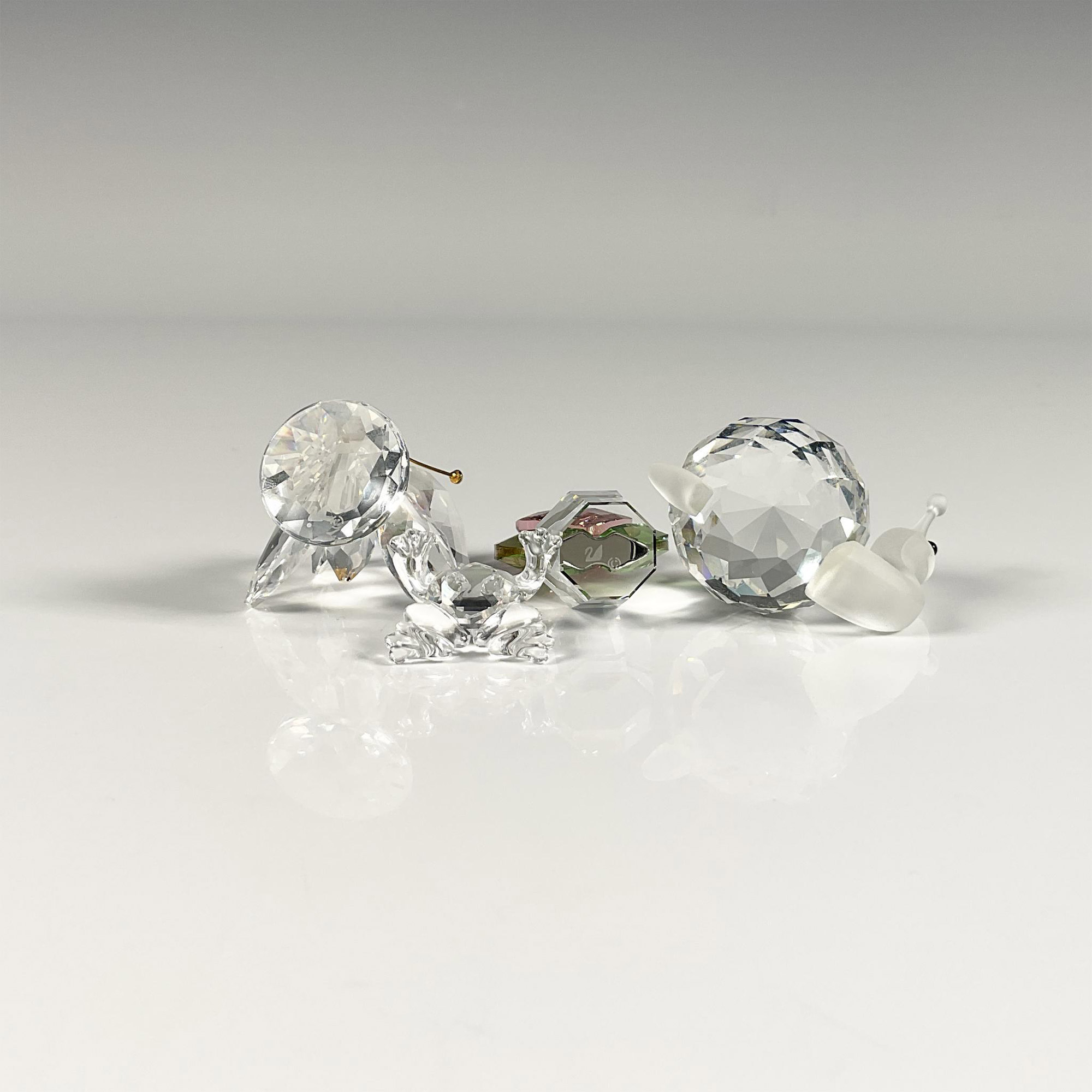 4pc Swarovski Crystal Assorted Figurines - Image 3 of 3