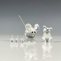 5pc Swarovski Crystal Figurines