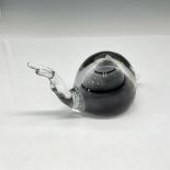 Marcolin Art Crystal Snail Paperweight