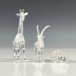 3pc Swarovski Crystal Figurines