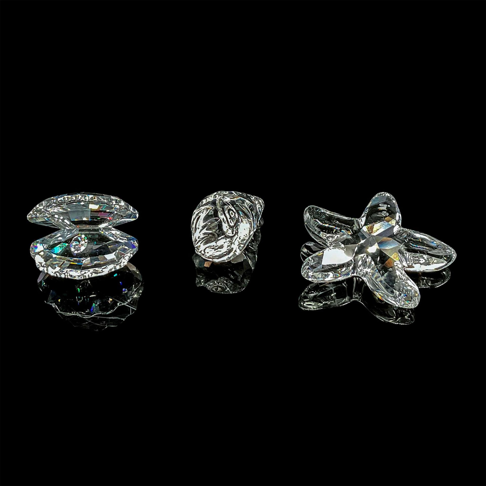 3pc Swarovski Crystal Figurine, Maritime Trio