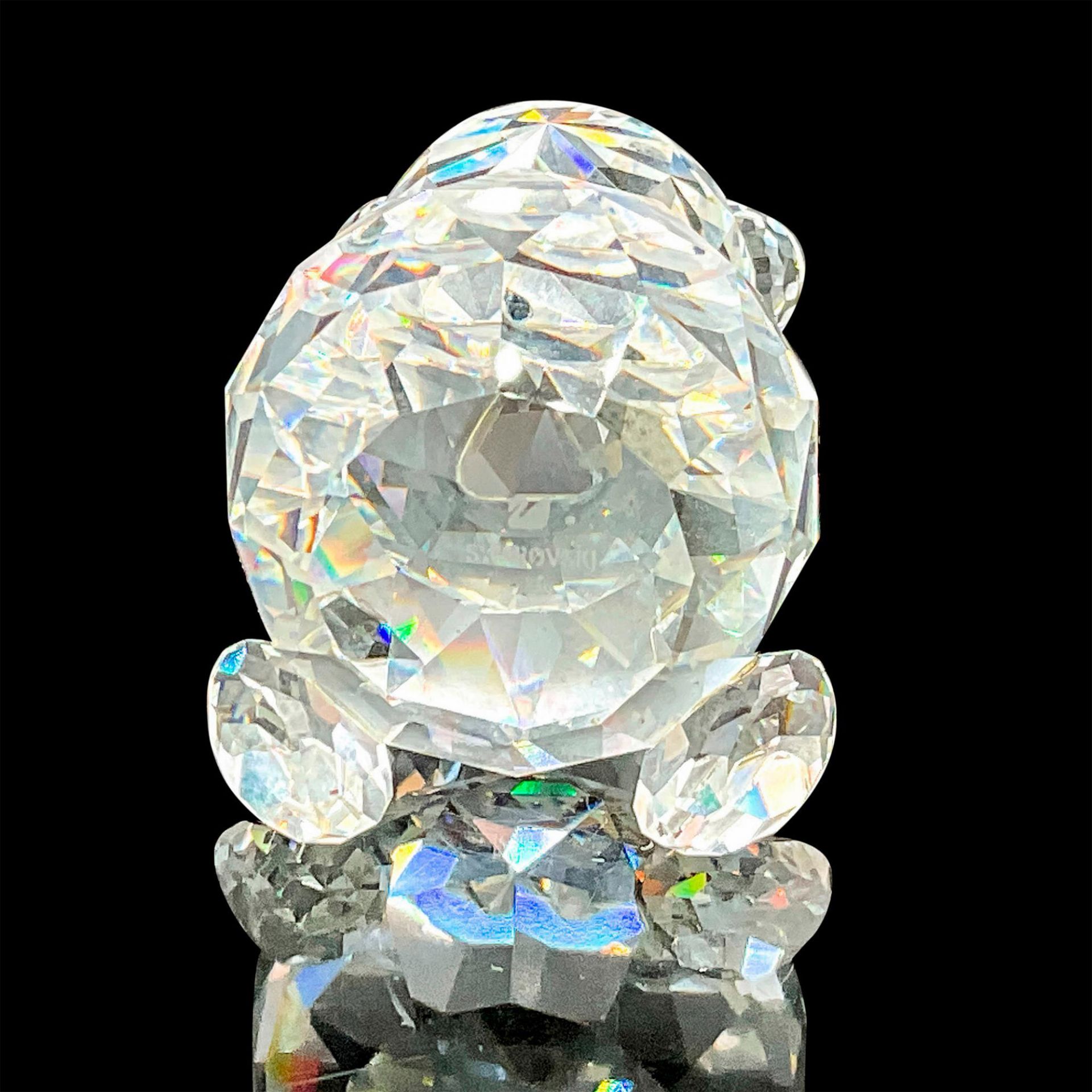 Swarovski Silver Crystal Figurine, Bear Large - Image 3 of 3