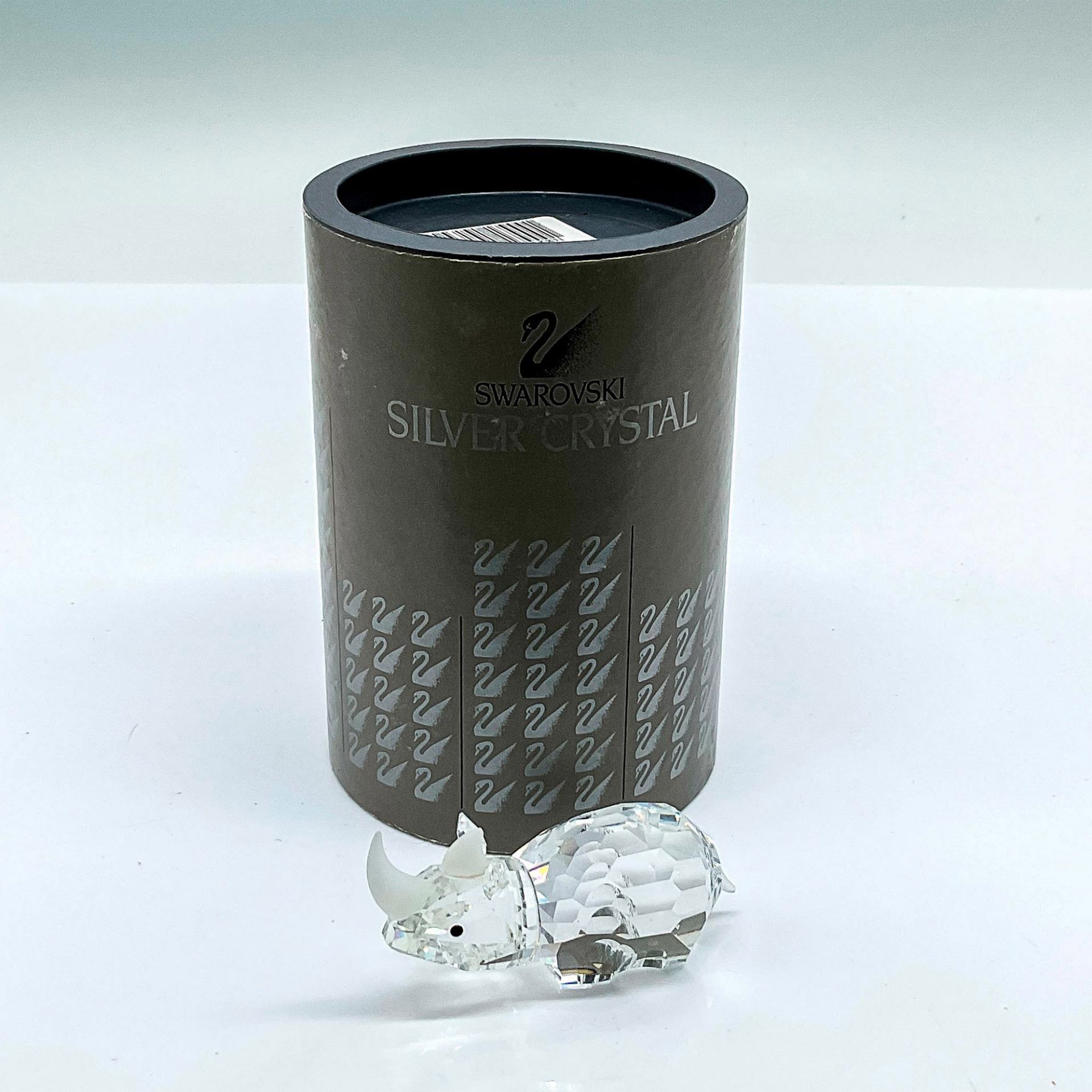 Swarovski Silver Crystal Figurine, Rhino - Image 4 of 4