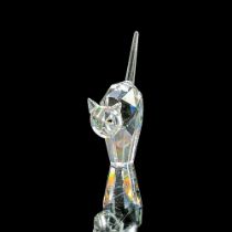 Swarovski Silver Crystal Figurine, Tomcat