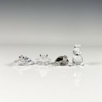 4pc Swarovski Crystal Figurines