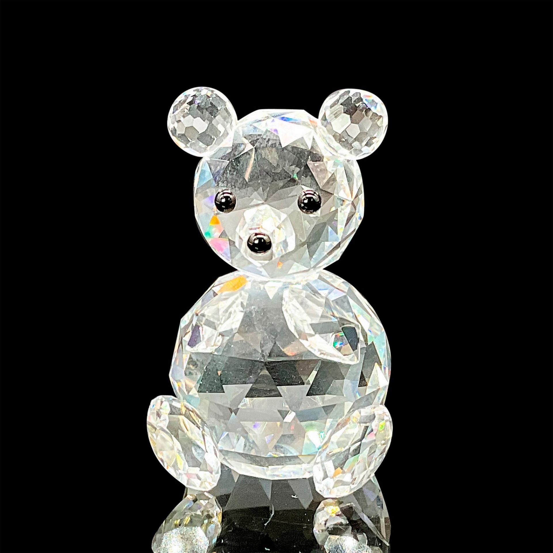 Swarovski Silver Crystal Figurine, Bear Large