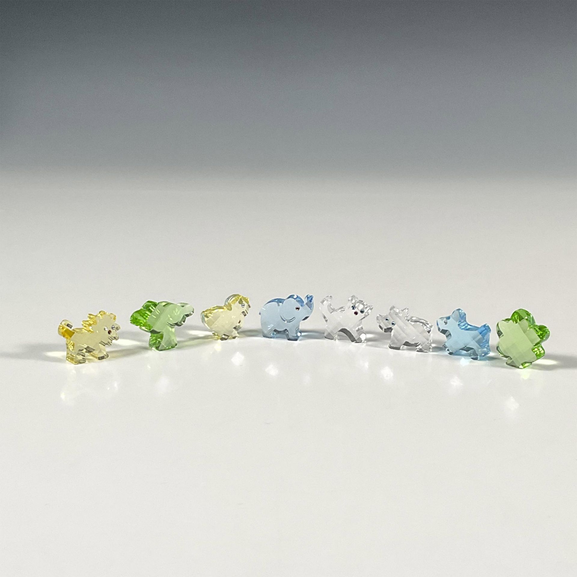 8pc Swarovski Crystal Mini Figurines Set - Image 2 of 6