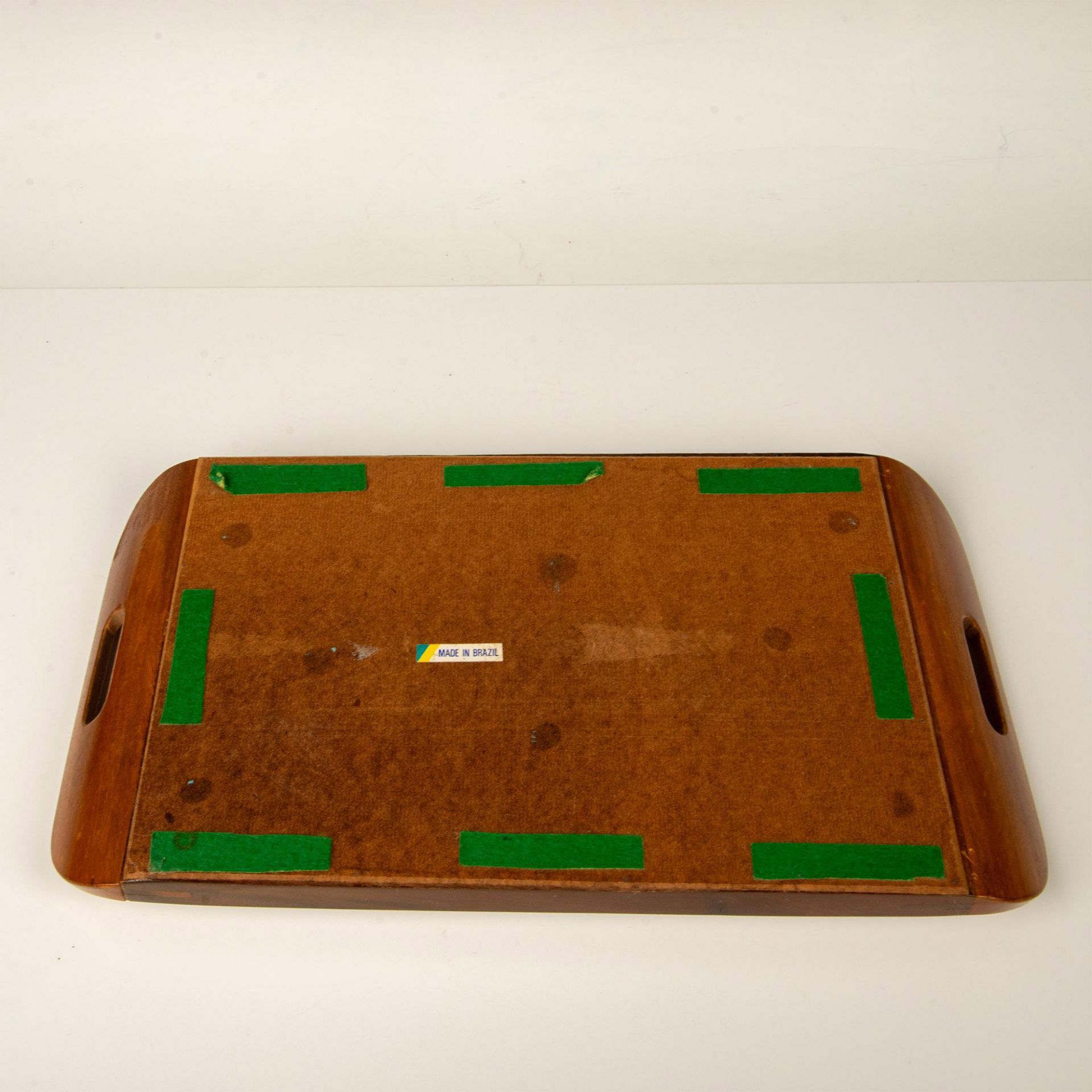Butterfly Wing Art Inlaid Wood Tray - Image 3 of 3