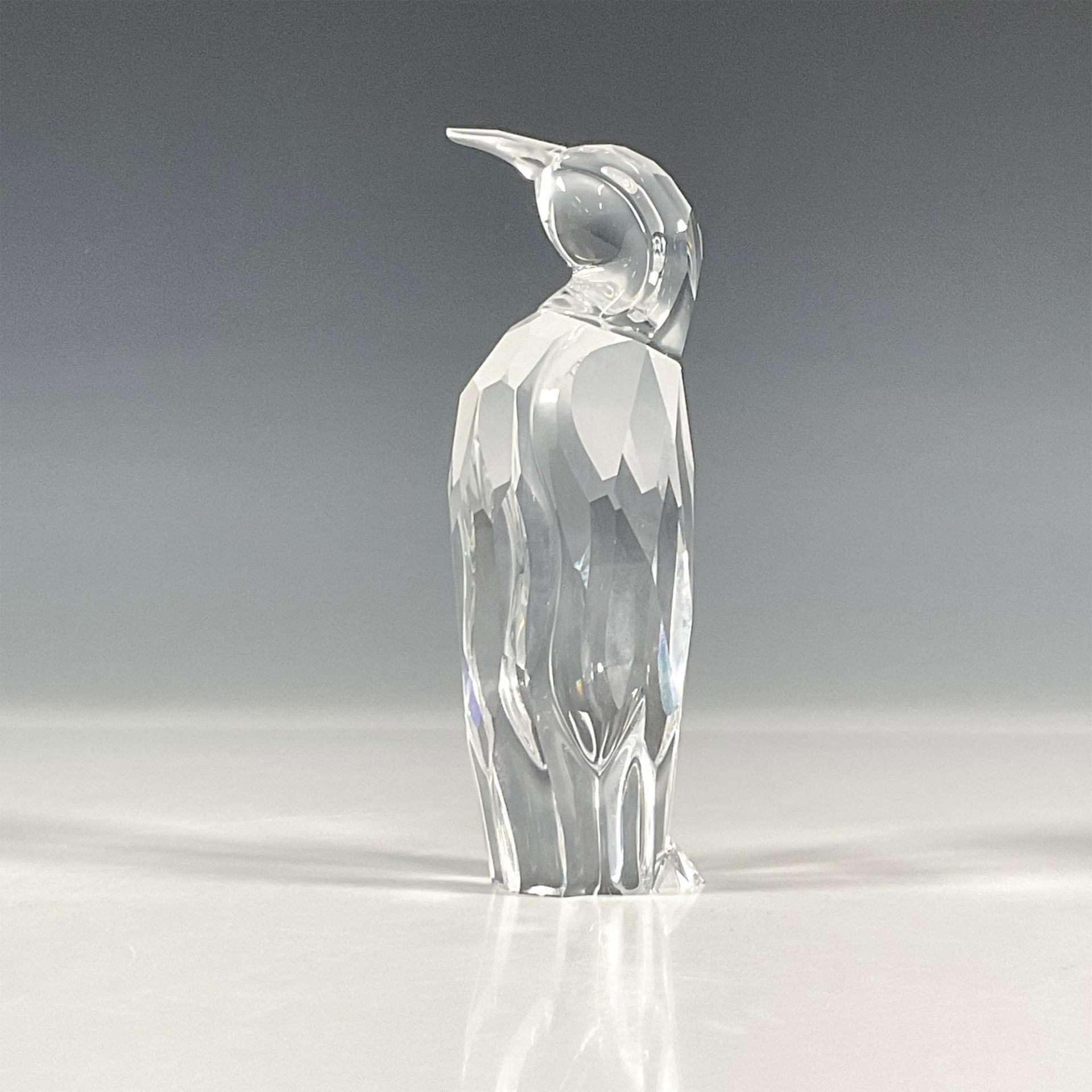 Swarovski Crystal Figurine, Penguin Father