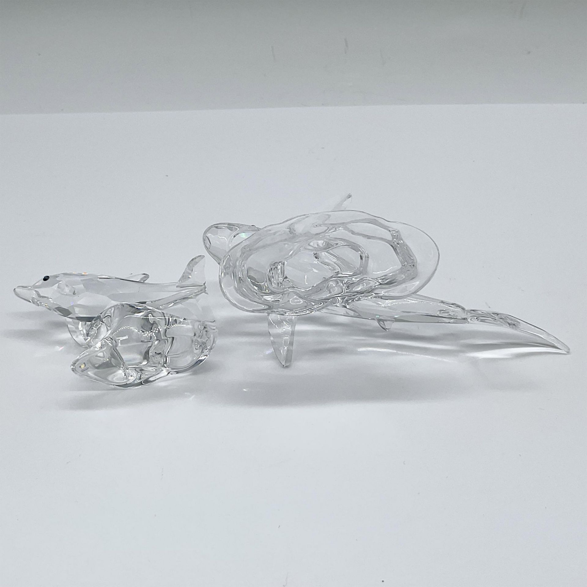 4pc Swarovski Crystal Marine Animal Figurines - Bild 3 aus 4